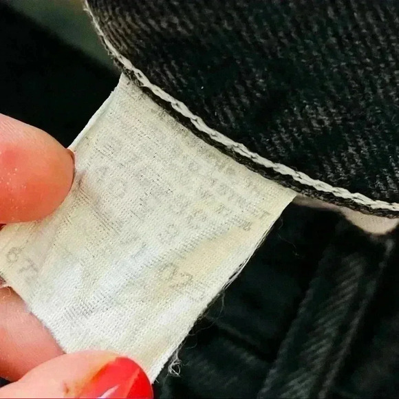 Rustler Vintage Black Super Faded Tapered Rustic Jeans Size 40X32 - Picture 13 of 14